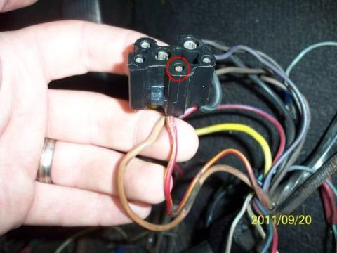 1968 Ford Ranchero - This plug is hot in run. It supplies power to a supplemental fuse box, which powers the O2 sensors, e-fan, aftermarket gauges, and fuel pum…
