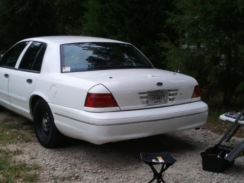 1998 Ford Crown Victoria - 1998 Ford Crown Victoria Tricky Vicky Body Color Mod Rear Fasia 2