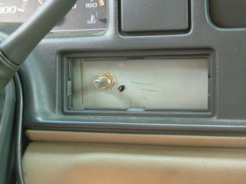 1997 Chevrolet Silverado 3500 - With the bezel back on, I confirmed that the shaft is centered in the opening. It's POSSIBLE that this switch is equivalent, but I haven't…