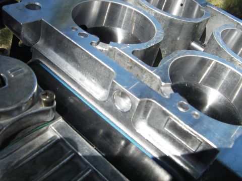 1972 Ford Ranchero - provision in the casting for vacuum tap to be installed