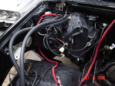 1989 Ford Bronco - Lots of room to clean with that wheelwell out of the way