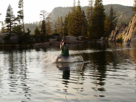 1967 Ford Bronco - Recreating at Spyder lake.