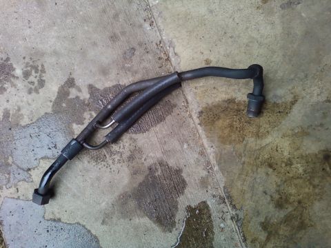 1996 Mercury Grand Marquis - The modified EGR tube Made using a stock 96/00 EGR tube and pieces from an extra EGR tube sectioned in.