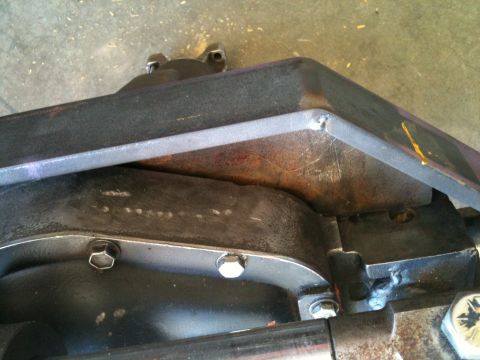 1966 Ford Bronco - Detail shot of vehicle undercarriage components, showing metalwork and fasteners.