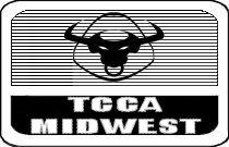 1998 Mercury Sable - This is a logo for TCCA Midwest, a bull's head emblem.