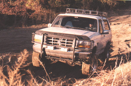1996 Ford Bronco - Wheelin' in Bolivia, NC early 2002
