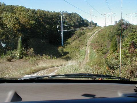 1995 Ford Bronco - a few hills