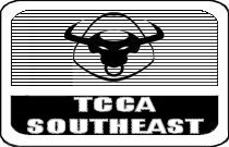 1998 Mercury Sable - Logo for TCCA SOUTHEAST, a bull's head emblem.