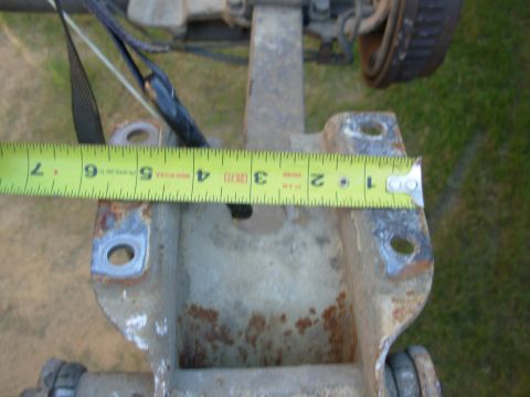 2004 Land Rover Land Rover - Just measurements taken during the planning stage.