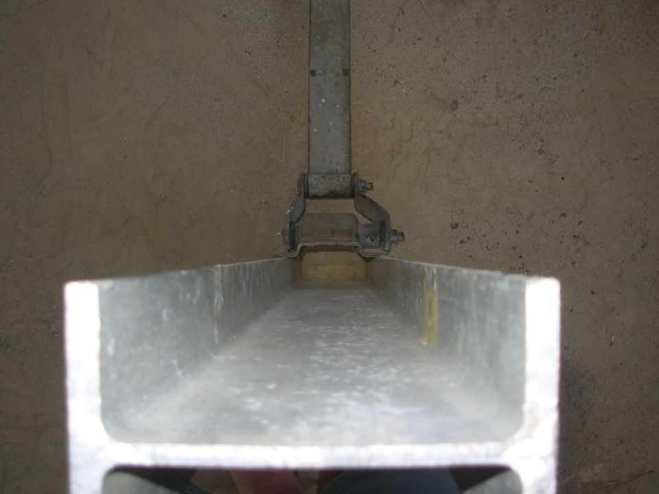 Just checking - nothing is drilled or bolted yet.