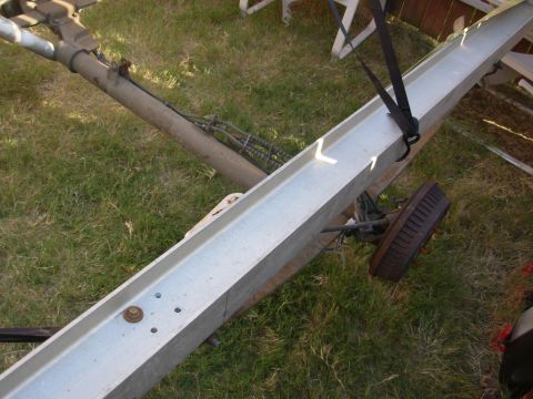 2004 Land Rover Land Rover - Eventually, I settled on this orientation: the front brackets bolted to the web of the I-beam, and the rear shackles bolted thru the flange…