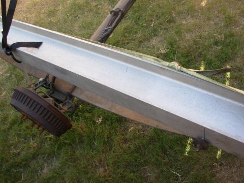 2004 Land Rover Land Rover - I'll probably reinforce the holes thru the flanges, but this is good enough to get it rolling.