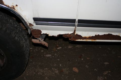 1989 Ford Bronco - ...and you thought the drivers side was bad...