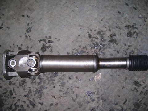 1991 Ford Bronco - Custom driveshaft, started life as a front shaft for a F-350. 1350 U-joints with a custom 1350/1330 joint for the pinion flange. For inform…