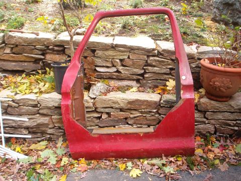 1978 Ford Bronco - My incomplete half door (lazy). Not really half, more like a Hoop-Door.