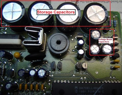 1995 Ford Probe - '95 Probe Airbag Module Capacitors