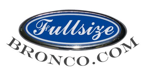 1979 Ford Bronco - A Ford oval logo with "Fullsize" and "BRONCO.COM" text is displayed against a white background.