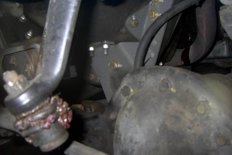 1994 Ford Bronco - FRONT VIEW OF DRIVER SIDE BRACKET