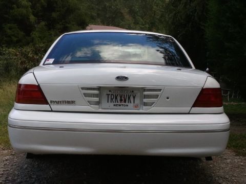 1998 Ford Crown Victoria - Tricky Vicky 98 P71 Body Color Mod Rear Fasia 2 panther emblem mod Fall 2011