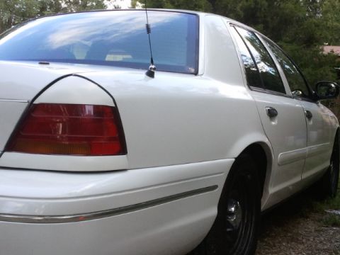 1998 Ford Crown Victoria - Tricky Vicky 98 P71 Body Color Mod Rear Fasia 2 panther emblem mod Fall 2011