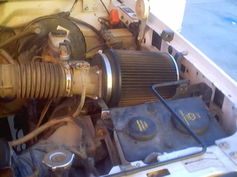 1996 Ford Bronco - The K&N...that REALLY needs to be cleaned...I think i will do that tonight. =)