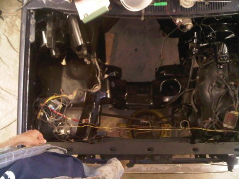 1985 Ford Bronco - a few new coats of clean and elect going back in..
