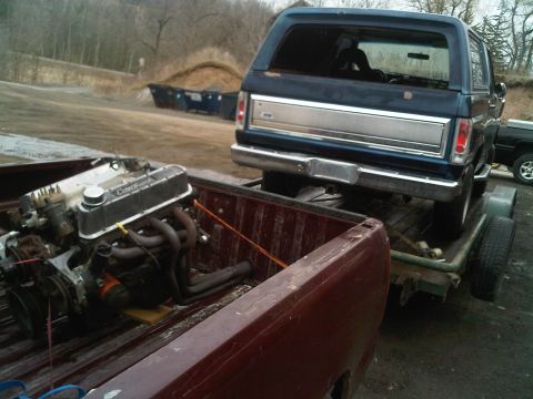 1985 Ford Bronco - ready for the steam bath...
