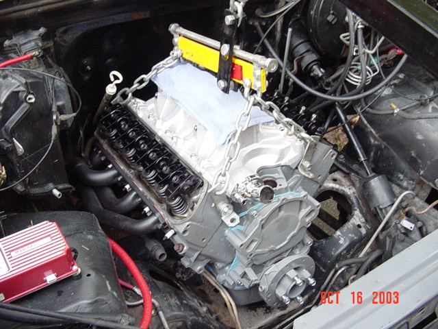Its in there, just gotta get it bolted up