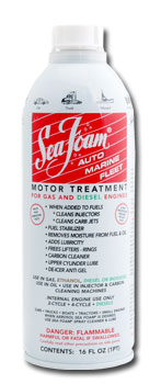 1990 Ford Bronco - This is a bottle of Sea Foam Motor Treatment, a product for gas and diesel engines.