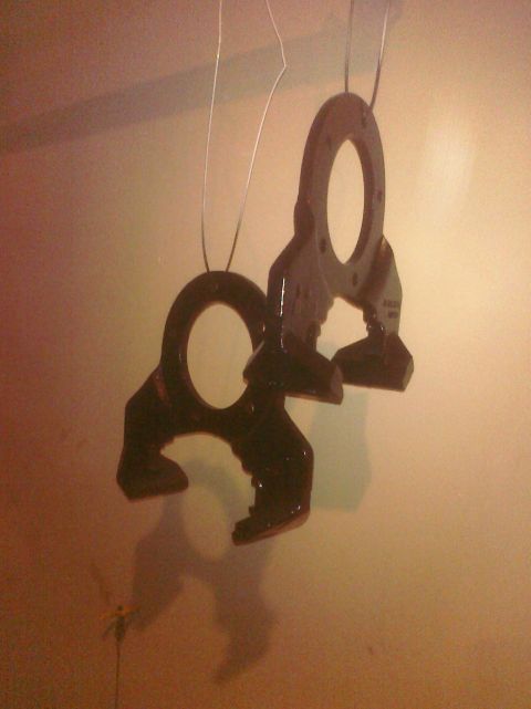 1995 Ford Bronco - caliper holders painted