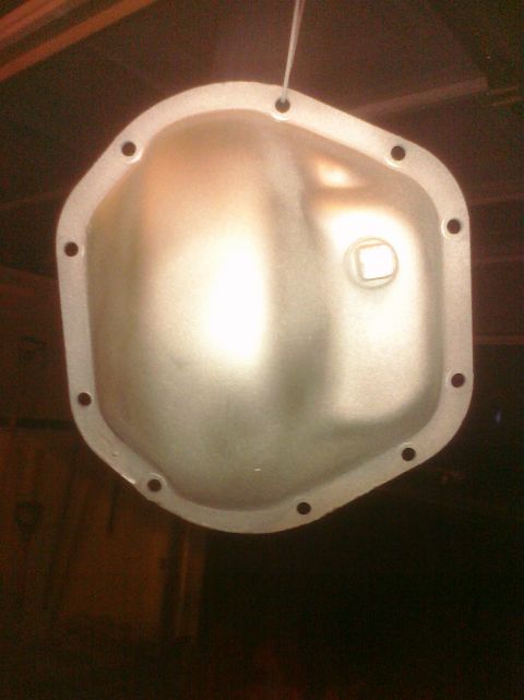 1995 Ford Bronco - diff cover painted