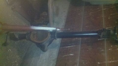 1988 Ford Bronco - This image shows a vehicle's axle and driveshaft, not a complete vehicle.