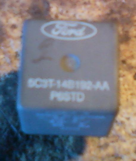 1996 Ford Bronco - This is a Ford branded relay part with visible part numbers.