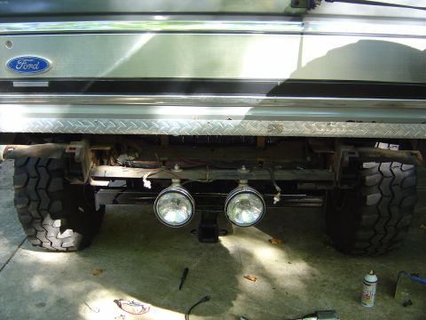 Rear Bumper and backup lights