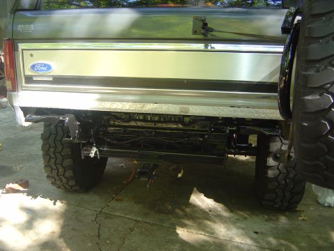 1986 Ford Bronco - The finished product after being sprayed with a 2-part polyurethane.