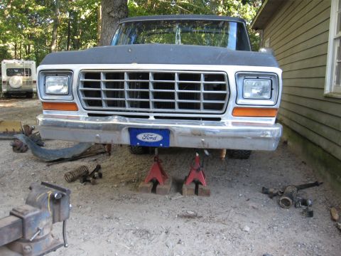 4" lift, 35s - 1978 Ford Bronco