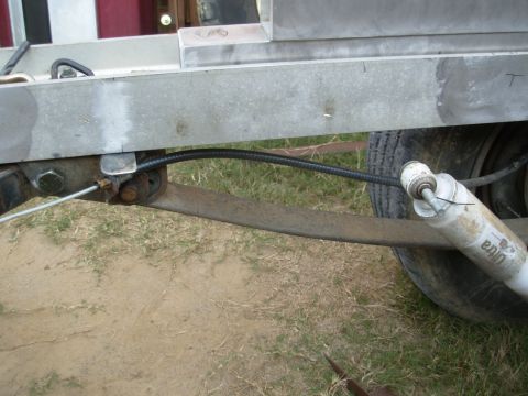 2004 Land Rover Land Rover - The cable easily clears the tire, and will have even more room after I add the 2" wheel spacers.