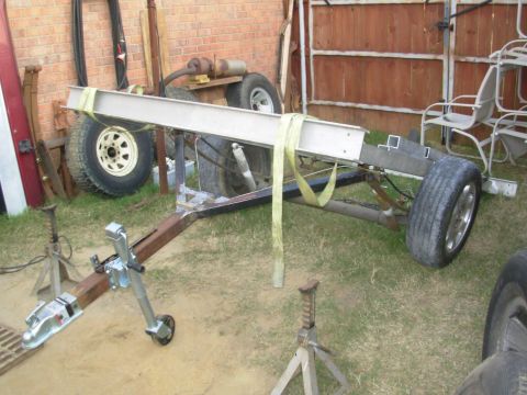 2004 Land Rover Land Rover - The tongue tilts on the front spring brackets. The center of the deck is very slightly forward of the axle so it always has a tendency to f…