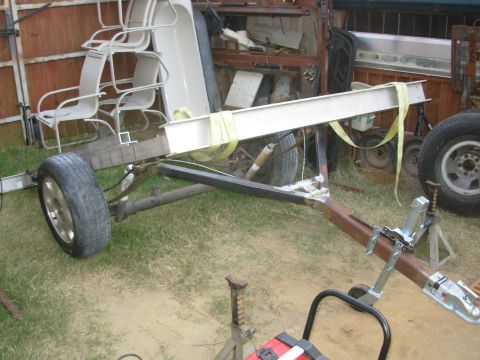 2004 Land Rover Land Rover - The tongue tilts on the front spring brackets. The center of the deck is very slightly forward of the axle so it always has a tendency to f…