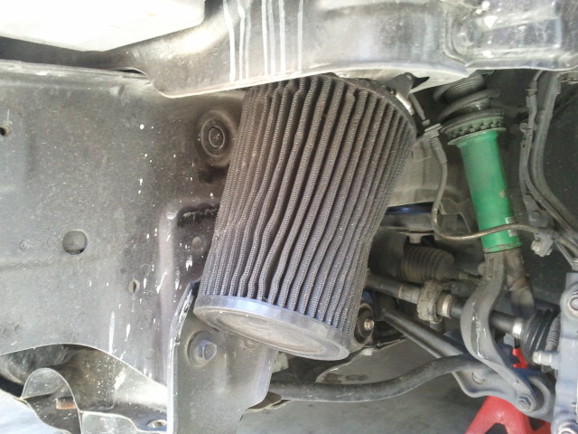 Engine air filter and green suspension shock absorber