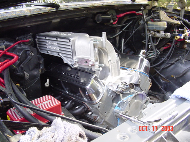 I set the intake on to see how it fits