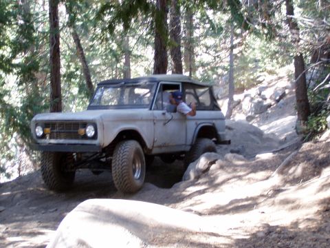 1967 Ford Bronco - Up a little from the bottom of Cadillac Hill