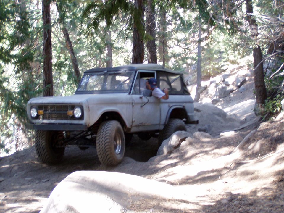 Up a little from the bottom of Cadillac Hill