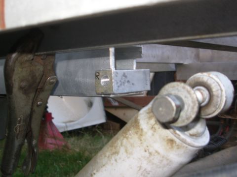 2004 Land Rover Land Rover - The slot on the other side was too high - the bolt hit the frame. So I swapped the tubes & cut the slots at the bottoms.
