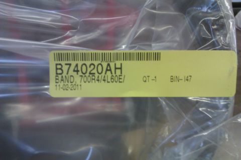 2005 GMC Yukon - Part B74020AH, a band for the 700R4/4L60E transmission, is shown in its packaging.