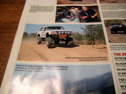 1996 Ford Bronco - Brian's wife Carmen showed the rest of the guys how to properly air out a Bronco.