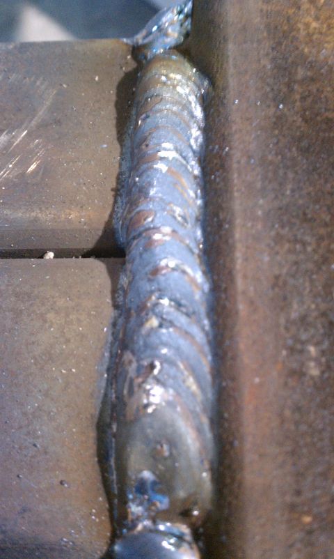 1990 Ford Bronco - Close-up of a weld seam on a metal component, with a Supermotors.net watermark visible.