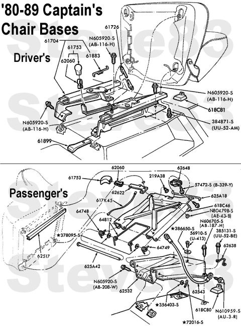1983 Ford Bronco - '80-89 Captain's Chair Bases IF THE IMAGE IS TOO SMALL, click it. [url=http://www.supermotors.net/registry/media/830770] http://www.supermo…