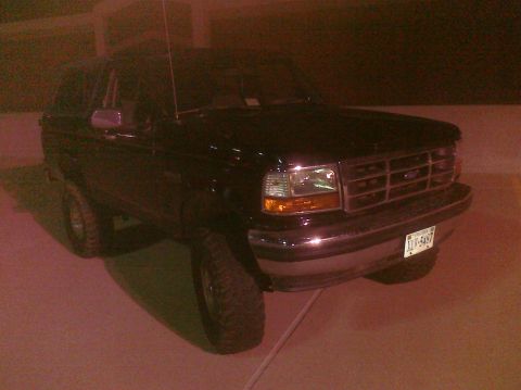 1995 Ford Bronco - This 1995 Ford Bronco is shown from a three-quarter front view.