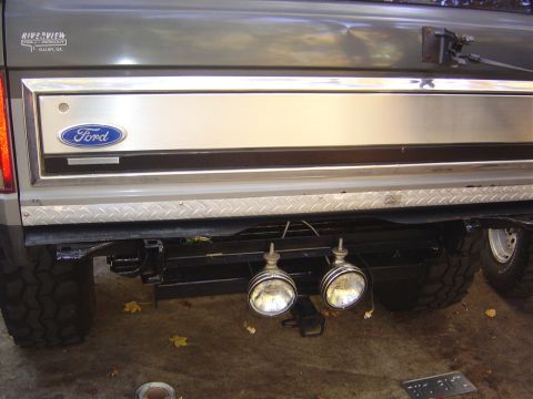 Rear Bumper and backup lights